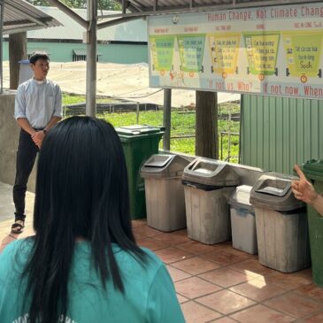 Vietnamese students collaborate with Jesuits on environmental project