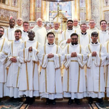 “I have seen the Lord”: Diaconate ordination in Rome