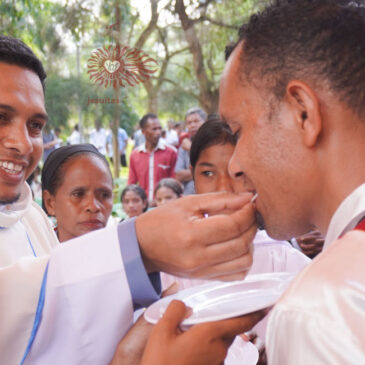 Timor-Leste welcomes first Jesuit priest from Ermera