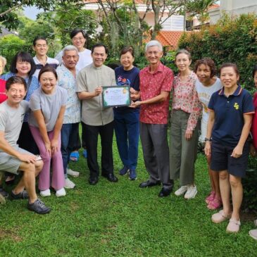 St Ignatius’ parish garden wins Caritas award