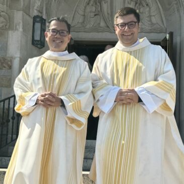 Australian Jesuits ordained deacons in Boston