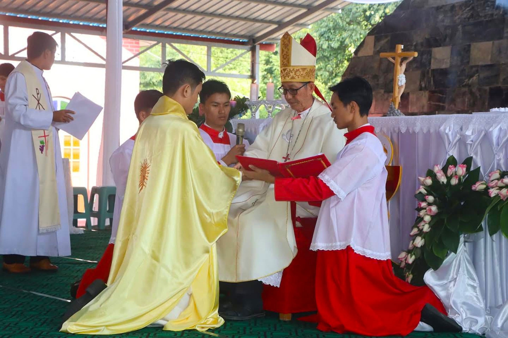 A Jesuit ordination in Myanmar